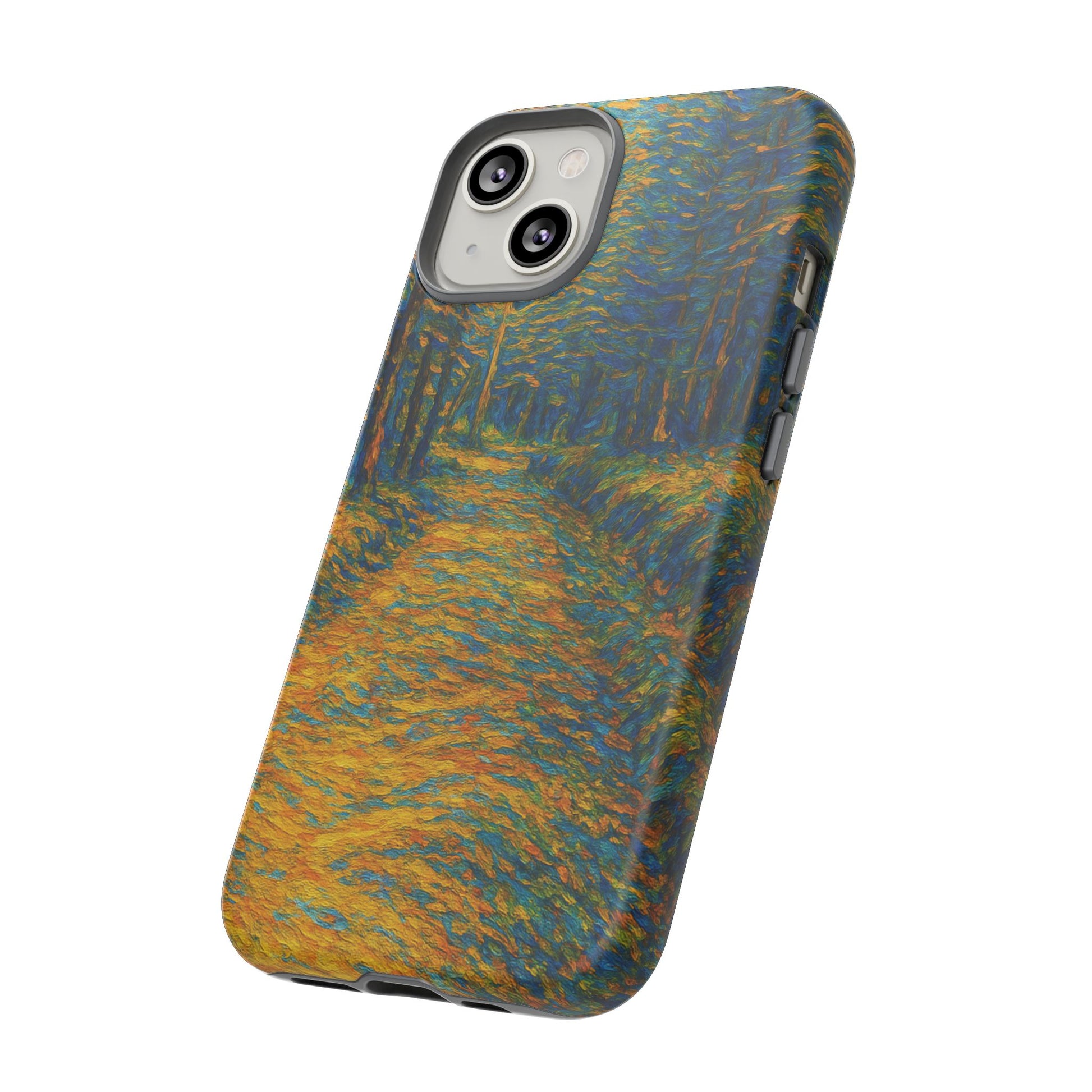Artistic Phone Case for Nature Lovers, Tough Cases, Vibrant Design, Gift for Friends, Phone Accessories, Unique Artwork - TRV
