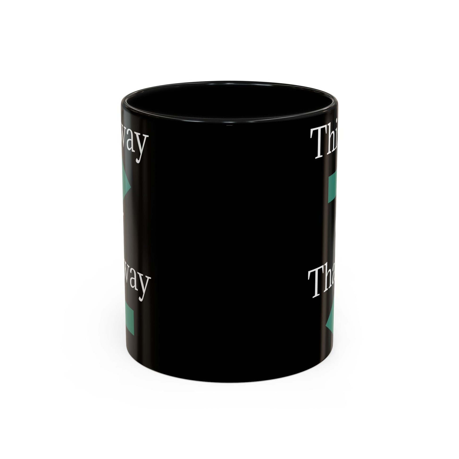 This Way or That Way Coffee Mug | Fun Accent Mug for Home & Office, Gift for Coffee Lovers, Unique Drinkware, Motivational Coffee Cup - TRV