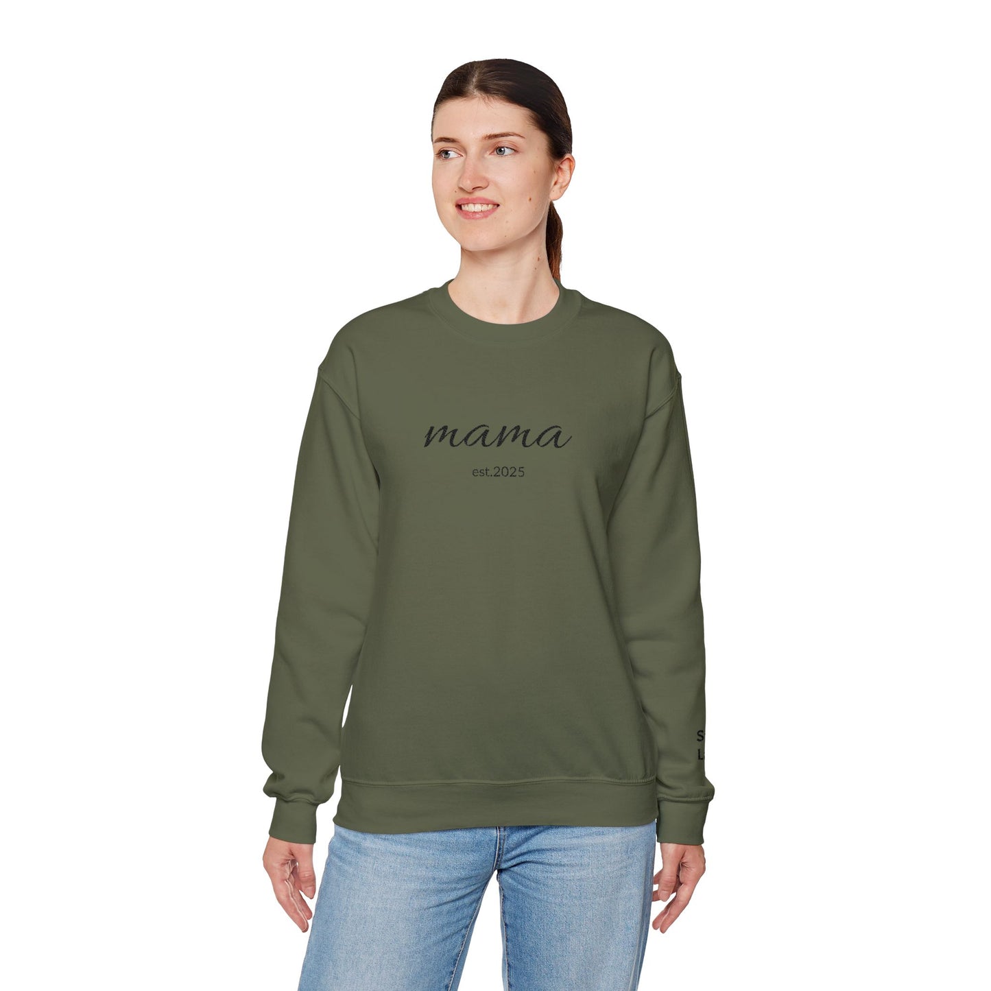 mama sweatshirt | simple script mom pullover - TRV