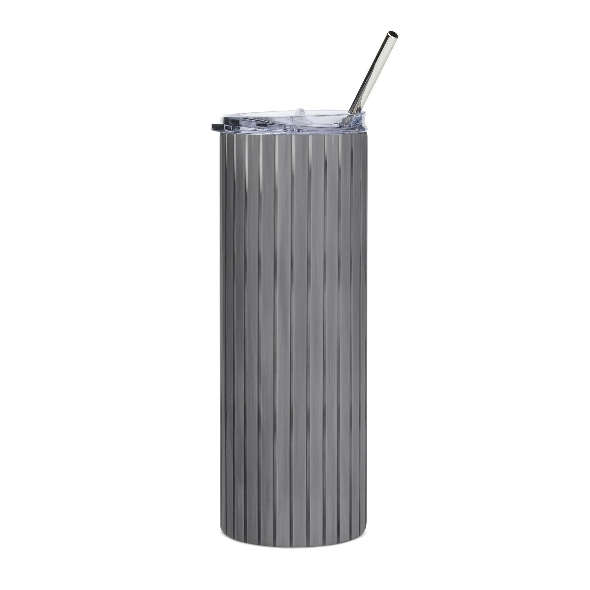 Sleek Stainless Steel Tumbler - Modern Design for Home, Travel, and Gifting | Insulated Drinkware, Reusable Cup, Coffee Travel Mug - TRV