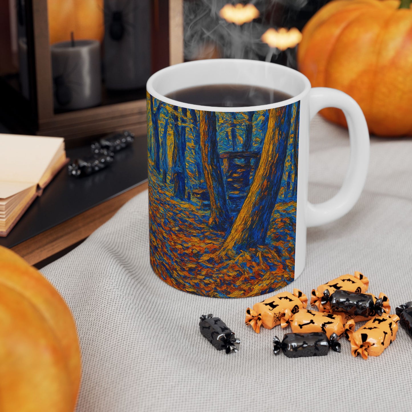 Colorful Abstract Pathway Ceramic Mug - TRV