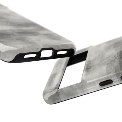 Stylish Phone Case for Tough Protection, Marble Grey Design, Customizable Gift for Her, Unisex Mobile Accessory, Birthday Present, [...] - TRV