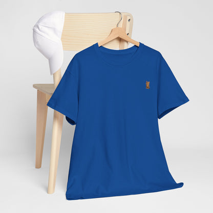 Brown kitten graphic T-shirt for cat lovers, featuring cute feline design on a comfortable printify T-shirt.