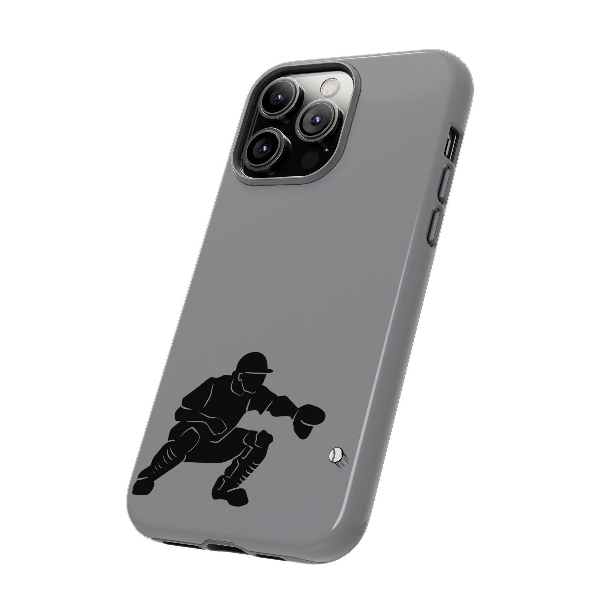 Baseball Catcher Phone Case - Tough Cases, Sports Phone Cover, Great for Athletes, Perfect Gift for Baseball Lovers, Unique Cell Phone Design - TRV