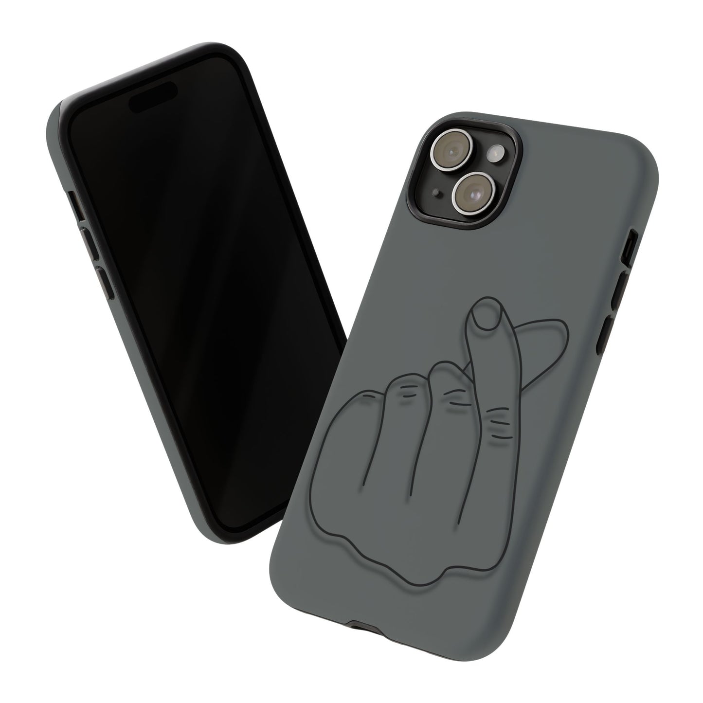 Funny Phone Case with Love Gesture - Tough Cases - TRV