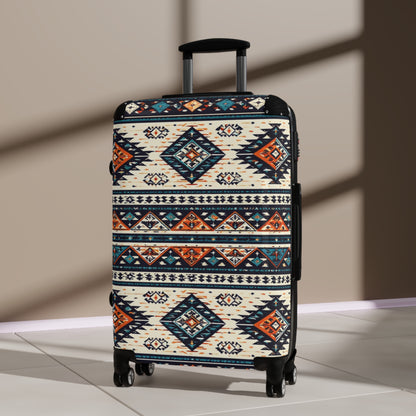 Aztec Travel Suitcase – Southwestern Pattern Carry-On Luggage