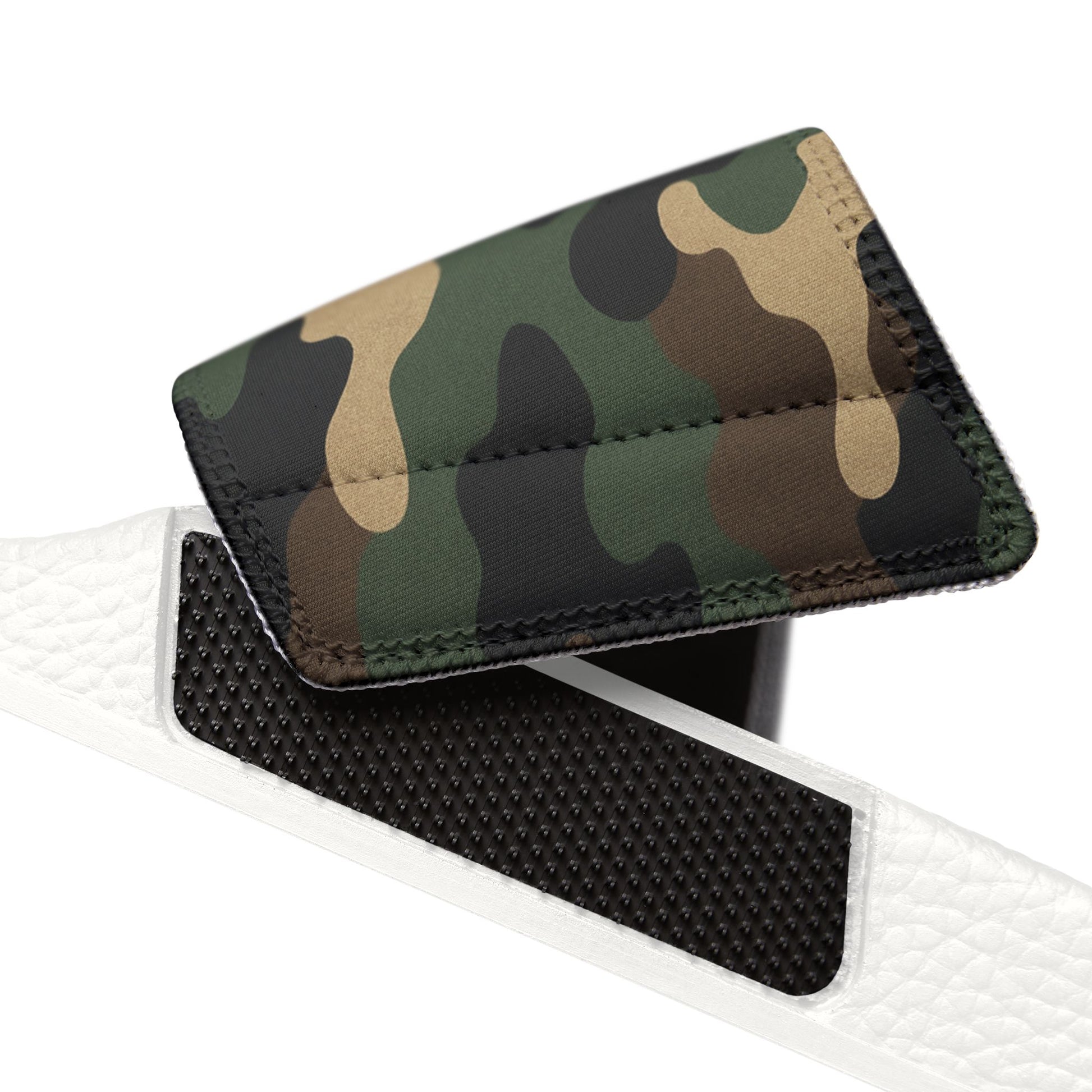 Camouflage Men's Slip-On Sandals | Casual Comfort Footwear for Summer, Beach Days, Outdoor Activities, Gifts for Him, Fashionable Slides - TRV