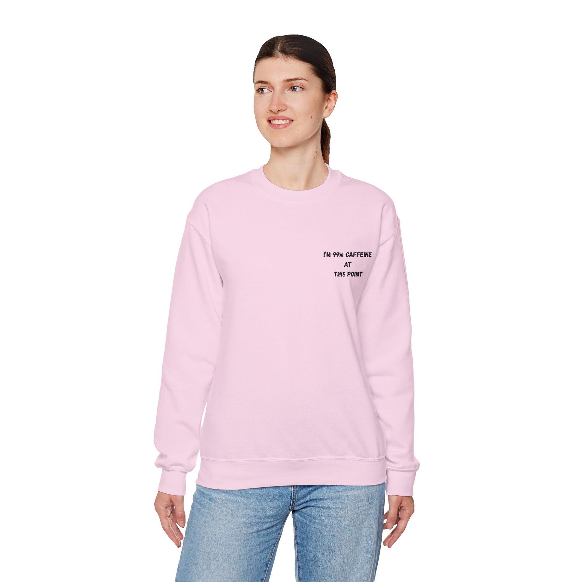 Caffeine Lover's Crewneck Sweatshirt | Unisex Heavy Blend - TRV