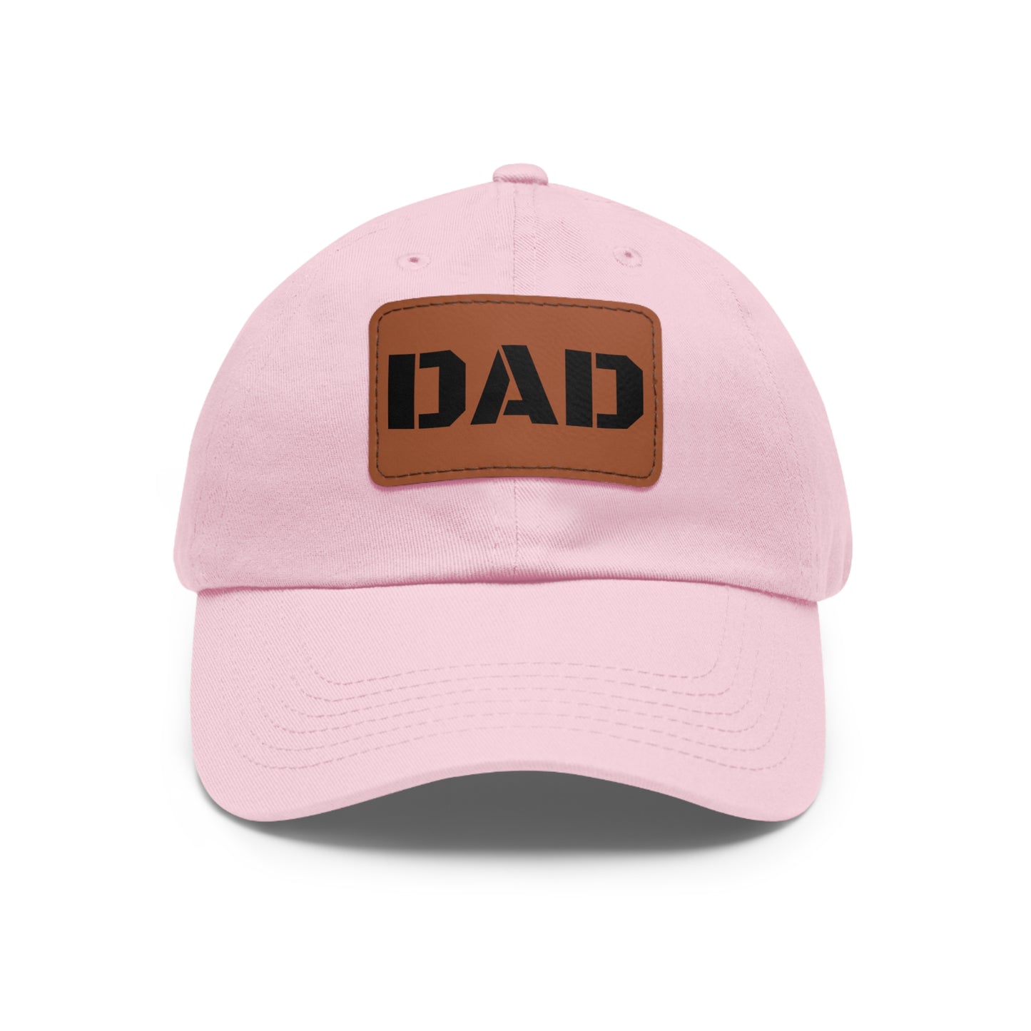Stylish Dad Hat with Leather Patch | Perfect Gift for Fathers Day, Casual Wear, Dad's Birthday, Outdoor Activities