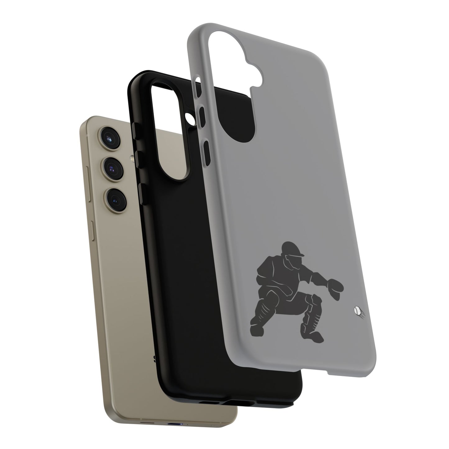 Baseball Catcher Phone Case - Tough Cases, Sports Phone Cover, Great for Athletes, Perfect Gift for Baseball Lovers, Unique Cell Phone Design - TRV