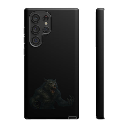 Werewolf Phone Case, dark monster graphic tough protective case - view 15