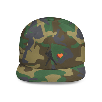 Baseball Love Snapback Hat | Gift for Sports Fans, Casual Wear, Team Spirit, Father's Day, Birthday, Outdoor Activities - TRV