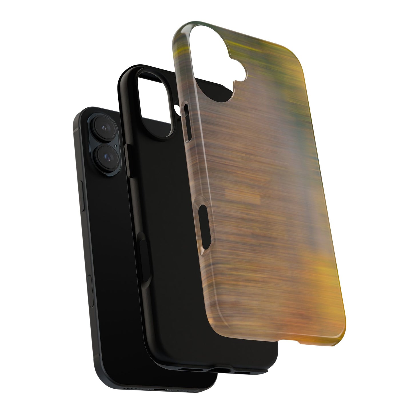 Autumn Blur Tough Phone Case — Fall Colors Protective iPhone Cover
