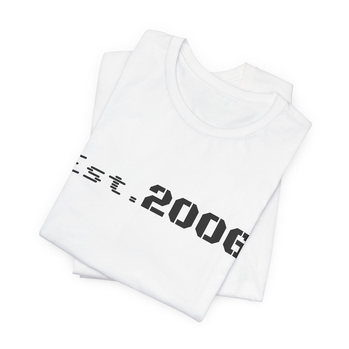 Vintage-style "Established 2006" graphic T-shirt by Printify featuring bold text on a casual cotton tee.