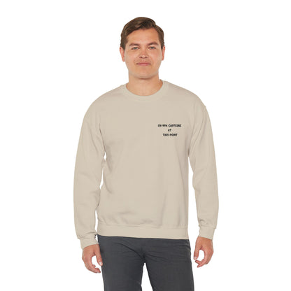 Caffeine Lover's Crewneck Sweatshirt | Unisex Heavy Blend - TRV