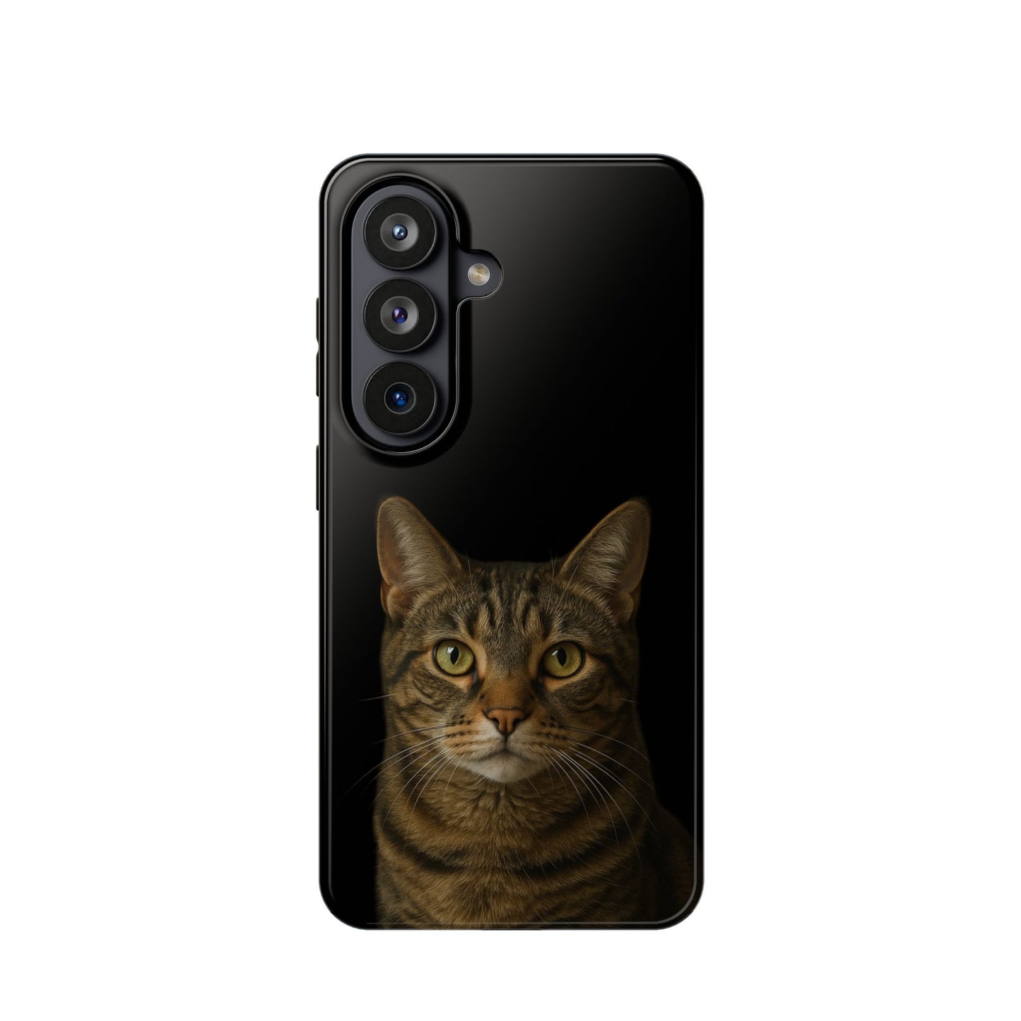 Magnetic Impact-Resistant Phone Case — Realistic Tabby Cat Portrait