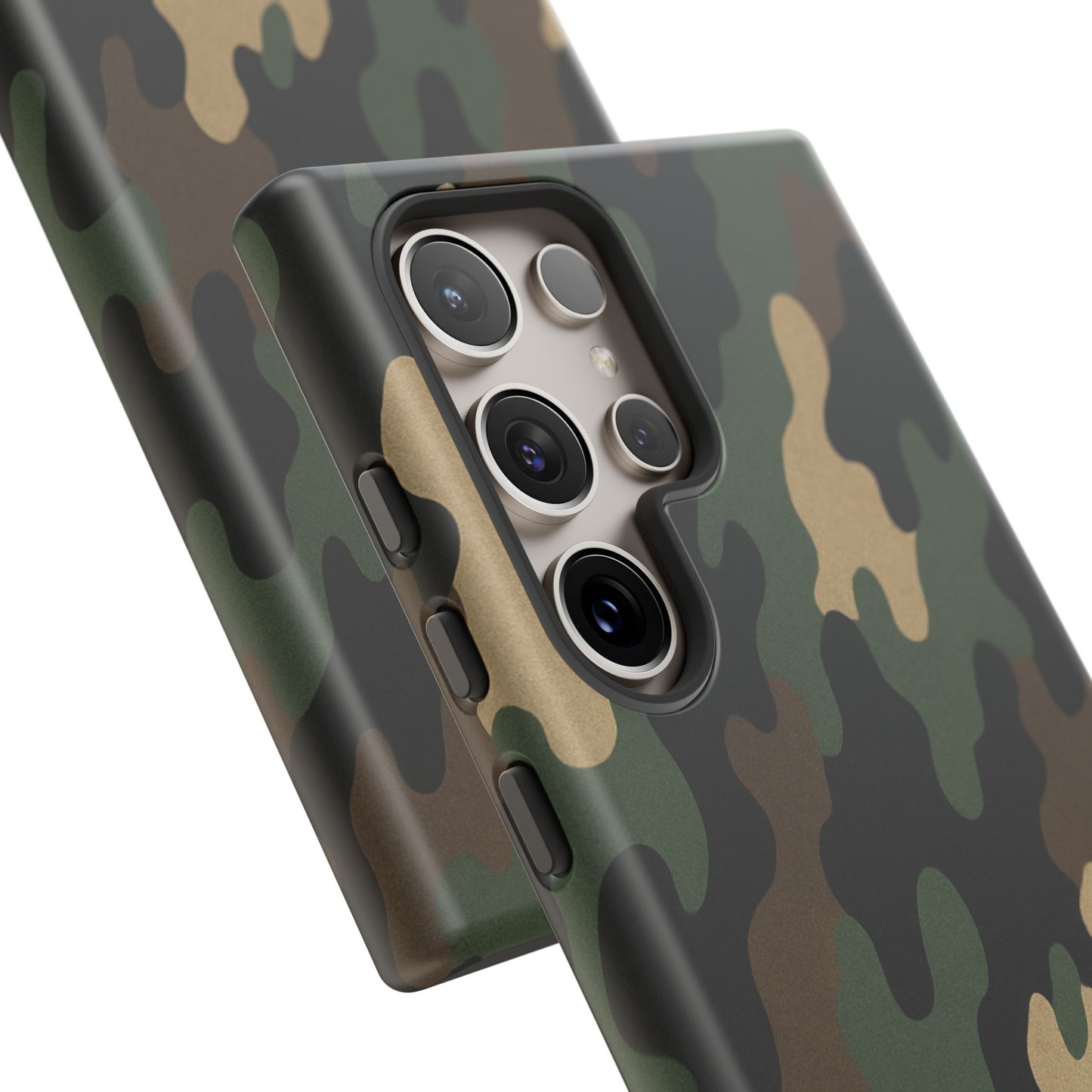 Camouflage Phone Case, Tough Cases, Military Style, Unique Phone Accessories, Gift for Him, Durable Phone Cover - TRV
