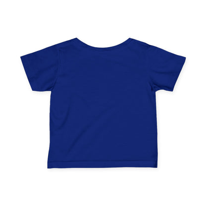 Infant baby tee featuring a cute sloth nap graphic, soft kids' clothes by Printify, ideal for comfortable little wear.