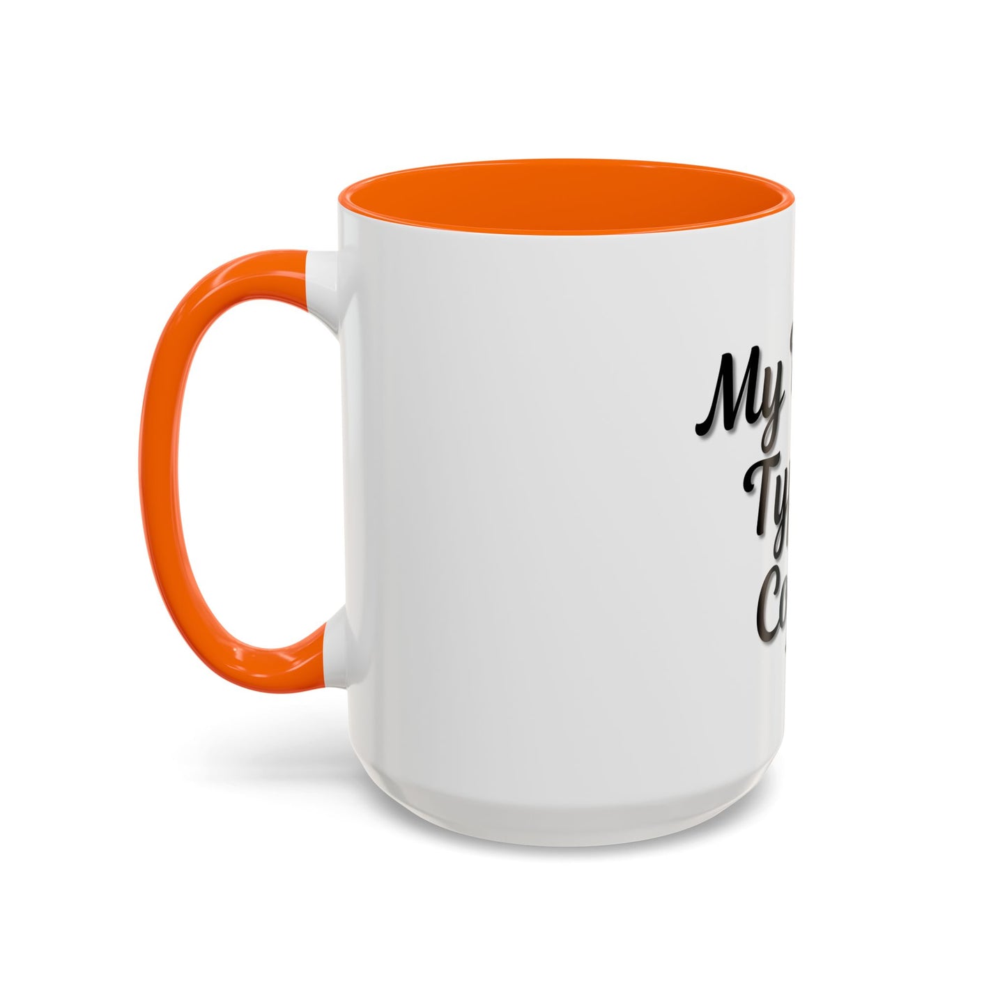 My Blood Type is Coffee Accent Mug - Perfect Gift for Coffee Lovers - TRV