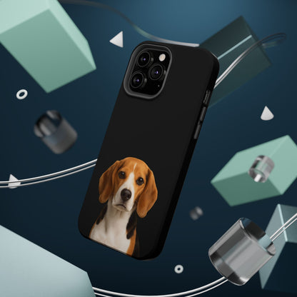 Beagle Photo Magnetic Impact Phone Case — Shockproof, Slim Protective Cover