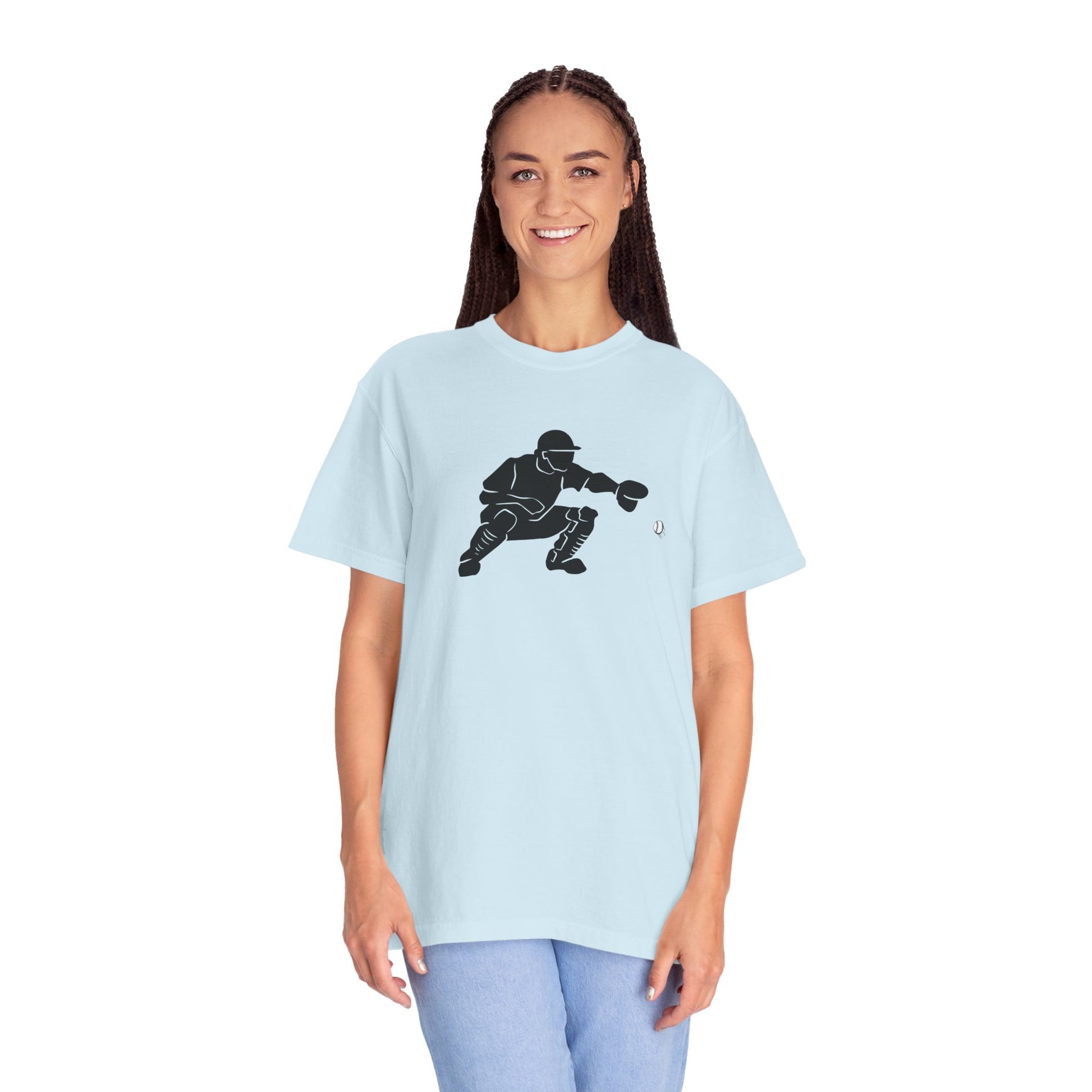 Stylish Unisex Baseball Catcher T-Shirt with Catcher Design, Sports Tee, Baseball Fan Gift, Athletic Apparel, Gift for Him/Her - TRV