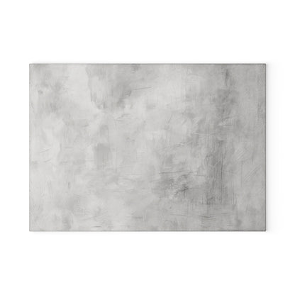 Gray Marble Glass Cutting Board — Modern Kitchen Counter Protector