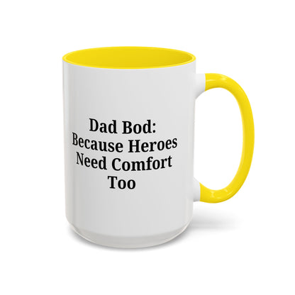 Dad Bod Coffee Mug - Perfect Gift for Fathers, Comfort Mug, Dad Humor, Father's Day Gift, Coffee Lovers - TRV