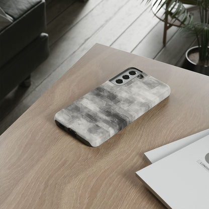 Stylish Phone Case for Tough Protection, Marble Grey Design, Customizable Gift for Her, Unisex Mobile Accessory, Birthday Present, [...] - TRV