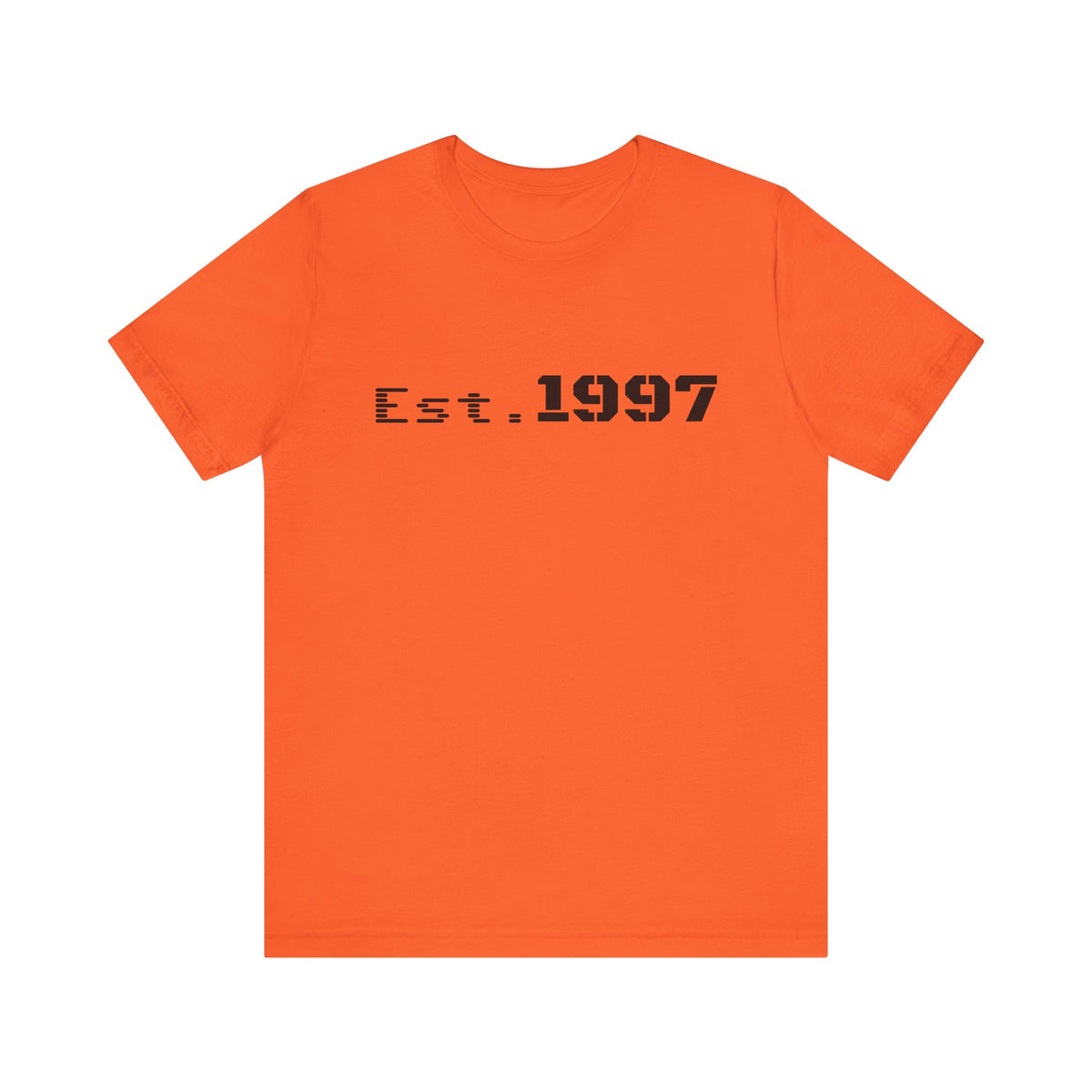 Vintage 1997 Established T-Shirt by Printify featuring a classic design and comfortable fabric, perfect for casual wear.