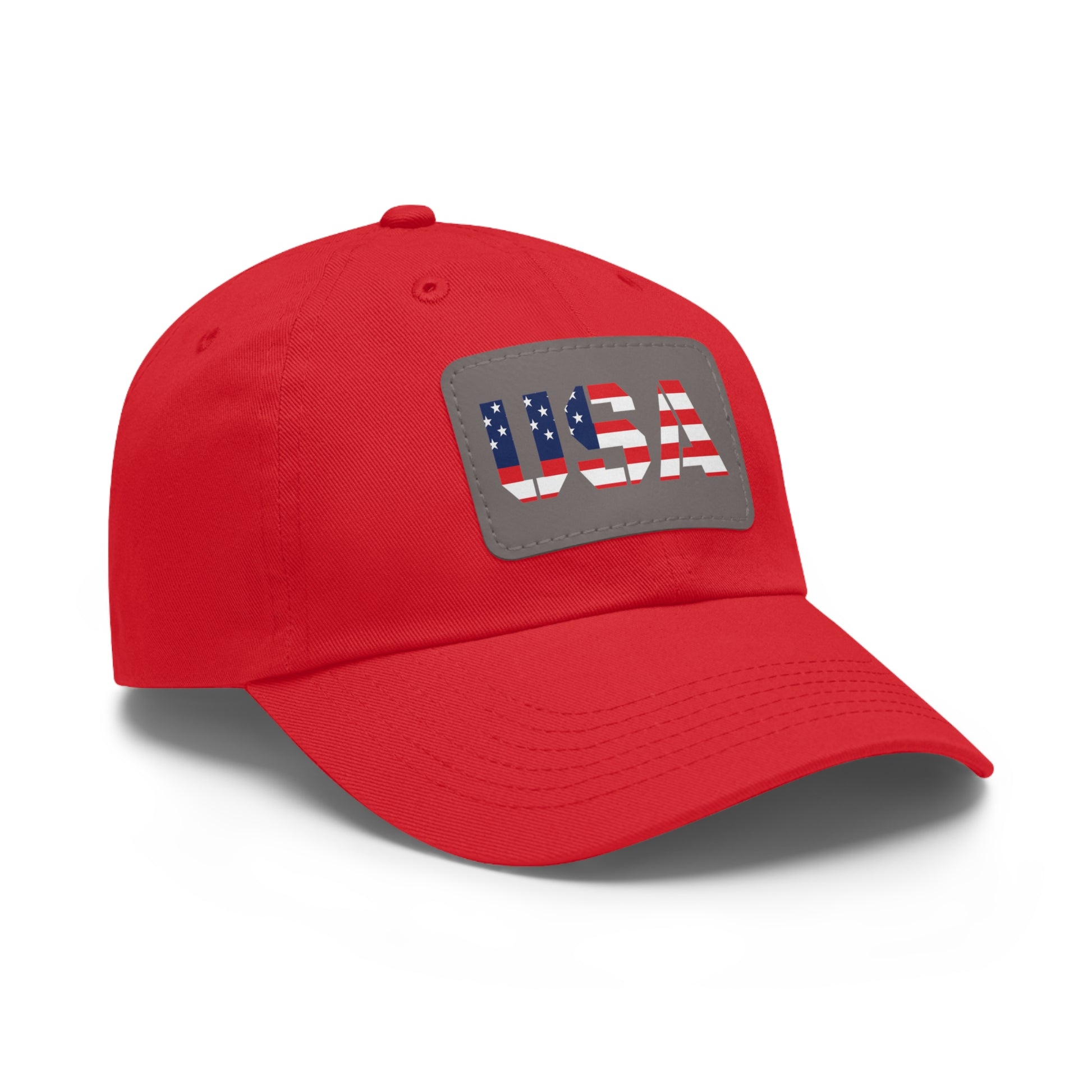 Dad Hat with USA Leather Patch - TRV
