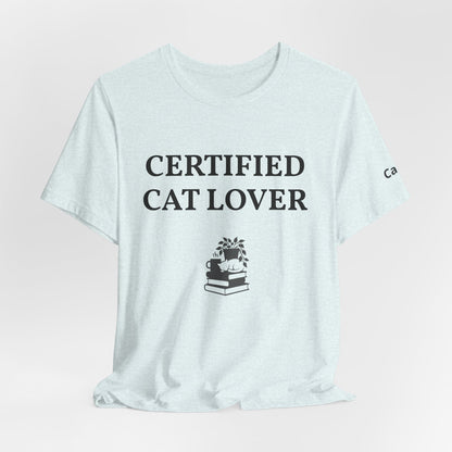 Unisex custom T-shirt with personalized design, featuring a plain fabric and short sleeves by Printify.