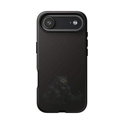 Werewolf Phone Case, dark monster graphic tough protective case - view 59