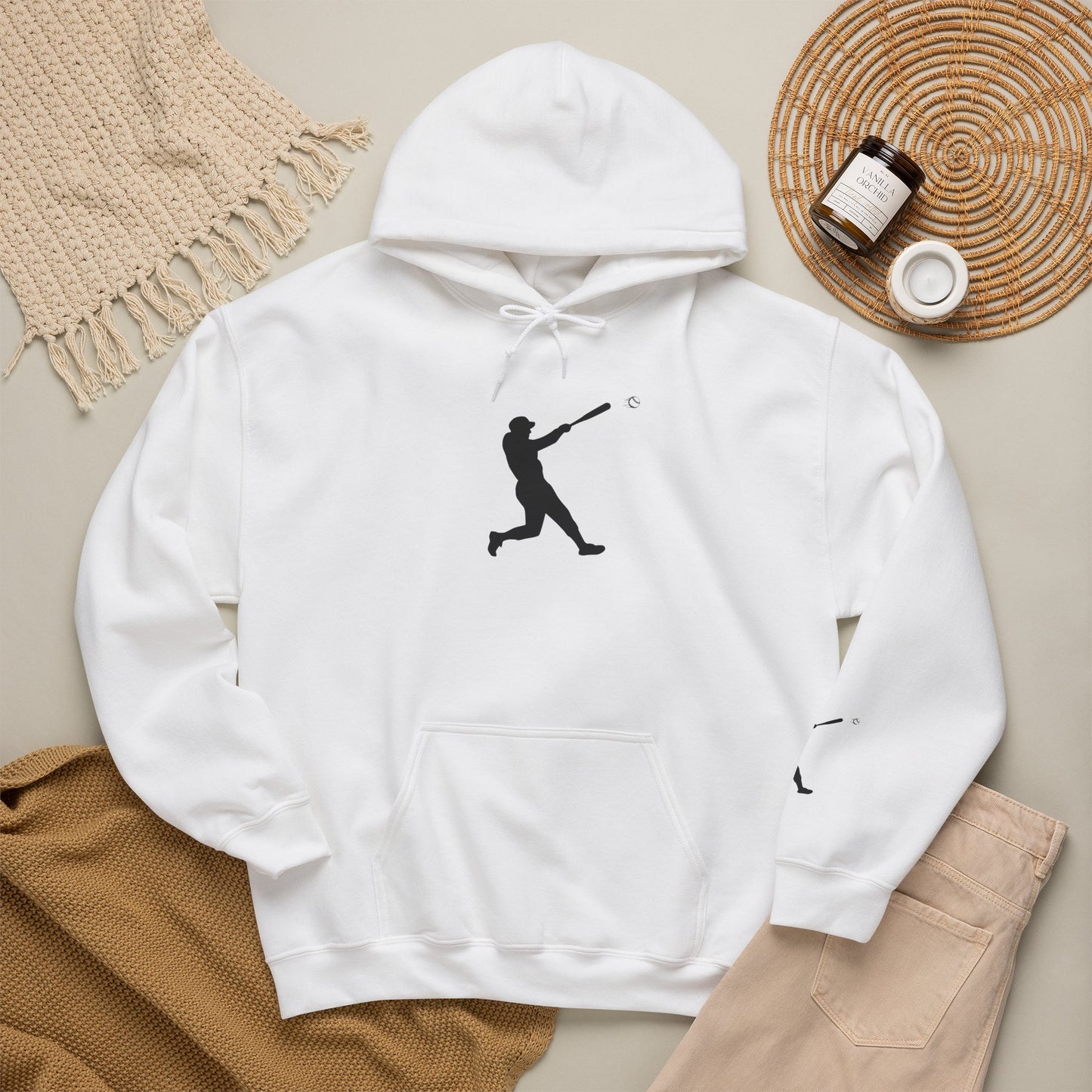 Baseball Lover's Unisex Hoodie - Perfect for Sports Fans, Gifts, Cozy Wear, Casual Style, All Seasons