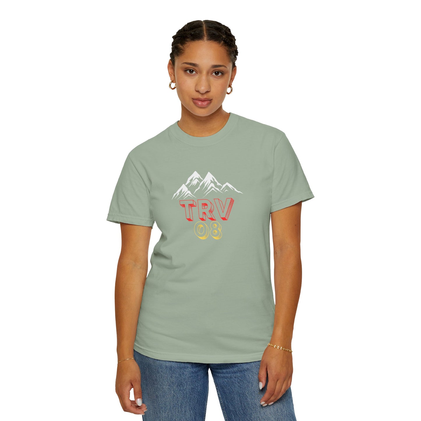 TRV08 Logo Tee | Unisex Garment-Dyed T-Shirt