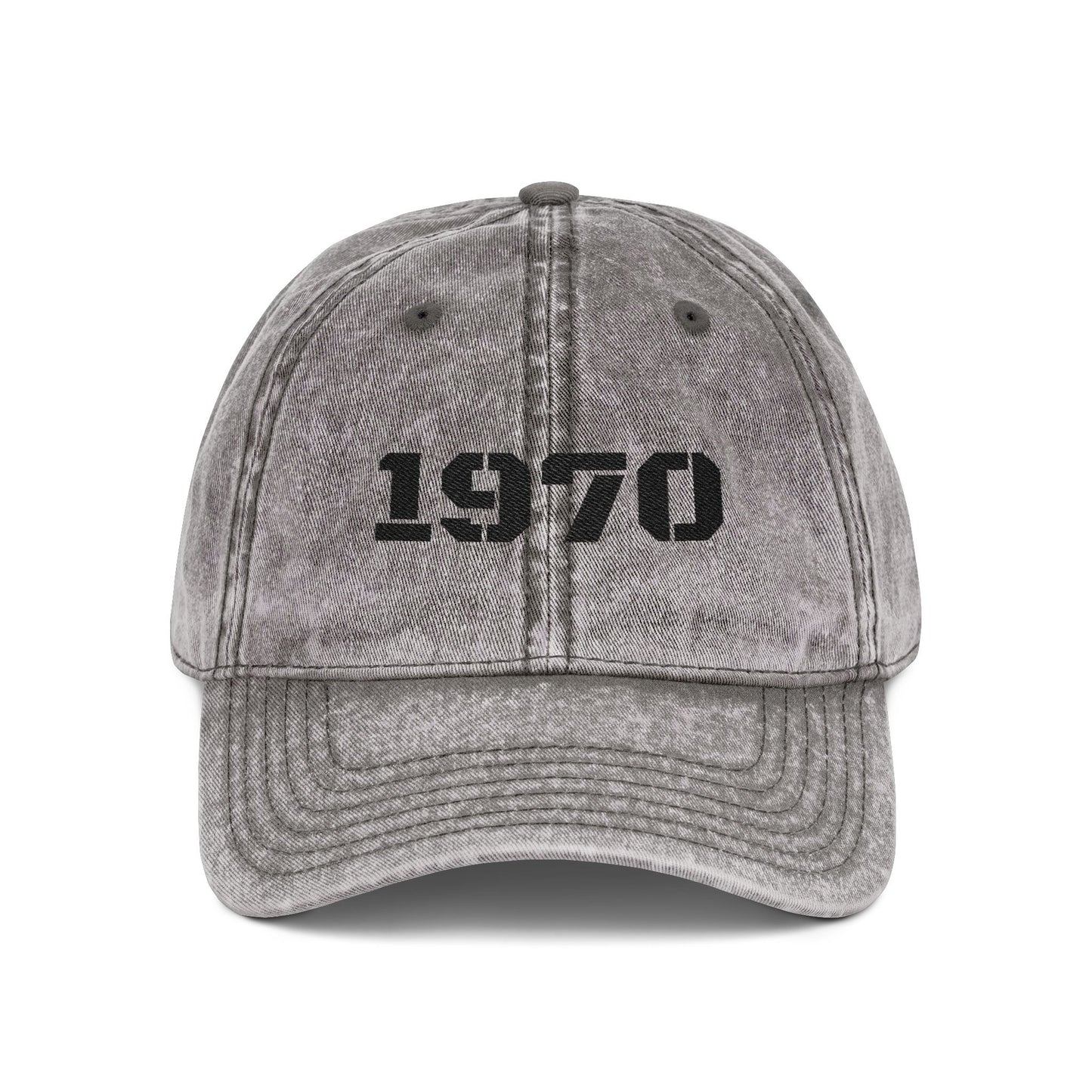 Vintage Embroidered Cap, Retro Baseball Hat, 70s Style Headwear, Gift for Dad, Casual Fashion Accessory - TRV