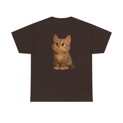 Adorable Cat Graphic Tee, Cute Pet Lover's Shirt, Animal Lover's Gift, Cozy Everyday T-Shirt, Perfect for Cat Lovers