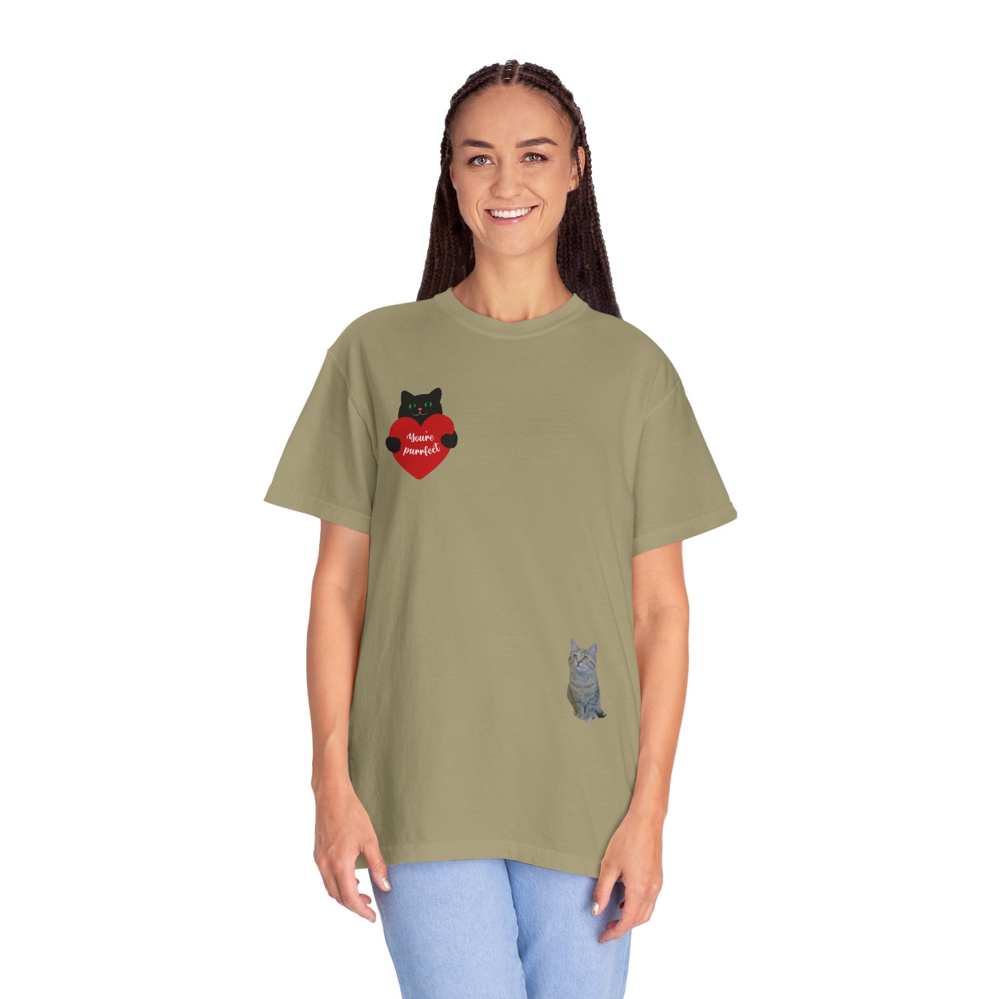 Cat Lover Unisex T-Shirt, Cute Cat Tee, Gift for Cat Owners, Animal Lover Shirt, Birthday Gift, Casual Comfort Tee, Pet Theme - TRV