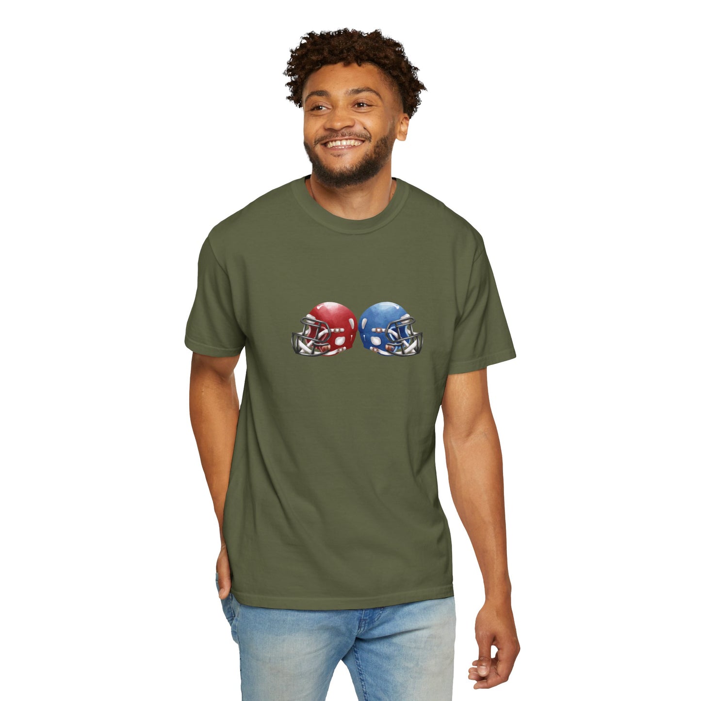 Unisex Football Rivalry T-Shirt - Perfect Gift for Game Day, Sports Fans, Tailgating, Football Season, Team Spirit Gear