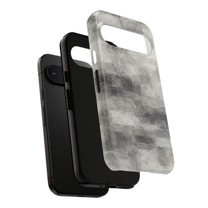 Stylish Phone Case for Tough Protection, Marble Grey Design, Customizable Gift for Her, Unisex Mobile Accessory, Birthday Present, [...] - TRV