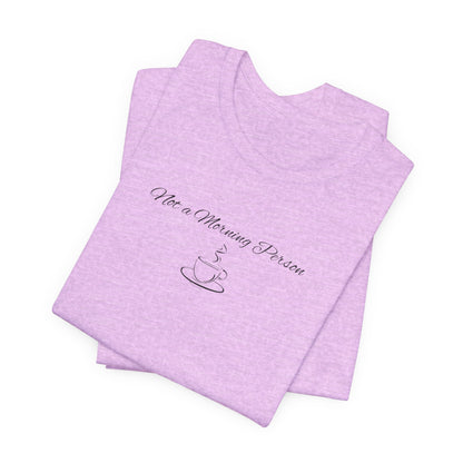 Casual Graphic Tee for Everyday Comfort, Unisex Jersey Tee with Inspirational Quote, Gift for Friends, Birthday Gift, Motivational Tee