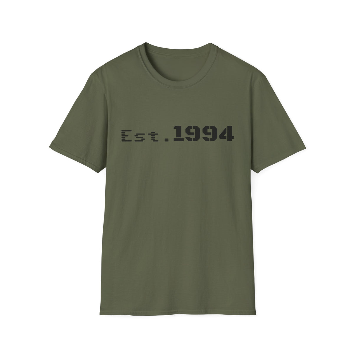 Vintage 1994 Est. graphic T-shirt by Printify featuring bold retro design and classic fit, perfect for casual wear.