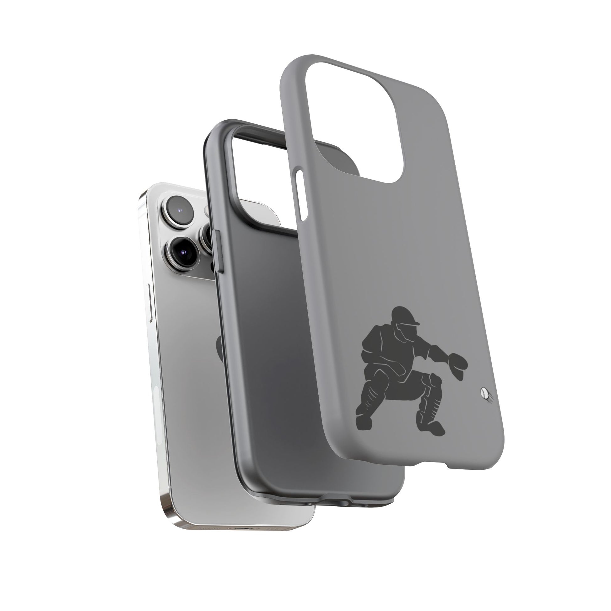 Baseball Catcher Phone Case - Tough Cases, Sports Phone Cover, Great for Athletes, Perfect Gift for Baseball Lovers, Unique Cell Phone Design - TRV