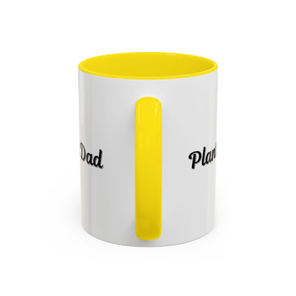 Plant Dad Accent Coffee Mug - Perfect Gift for Gardening Enthusiasts