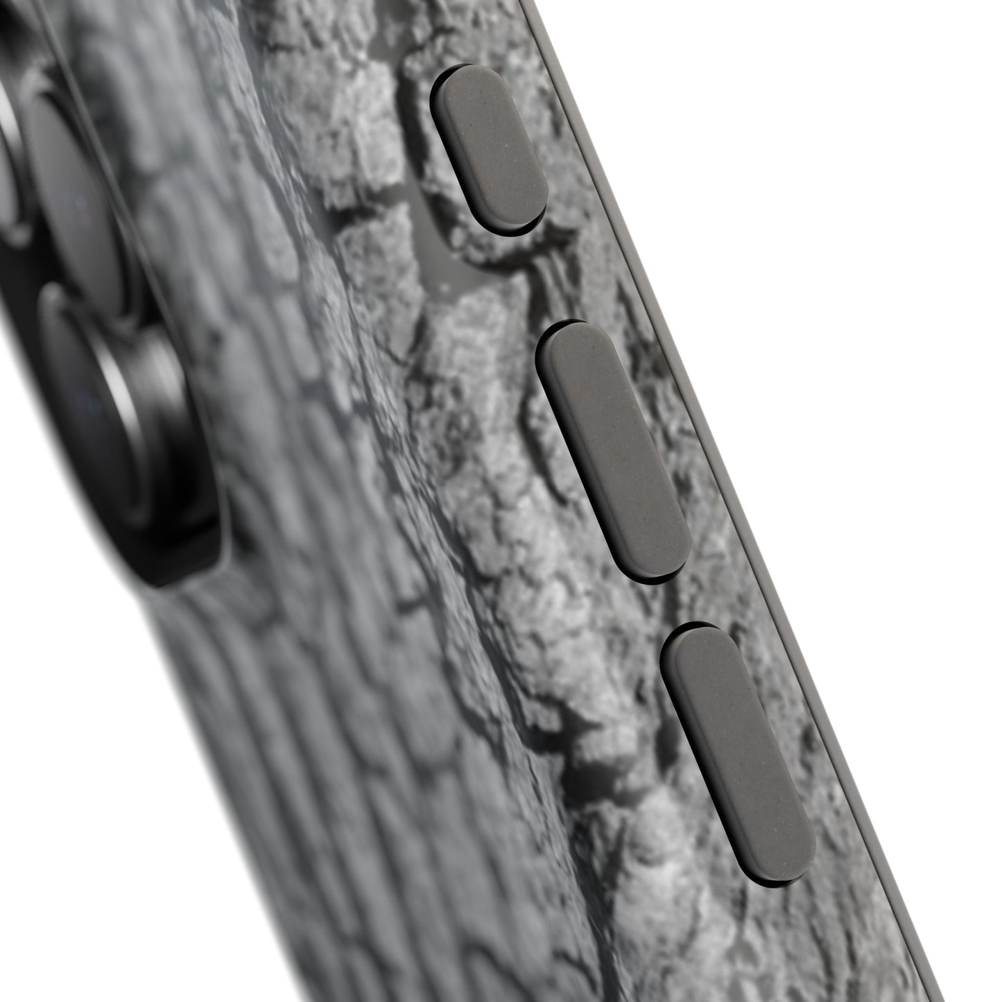 Bark Texture Magnetic Impact Phone Case