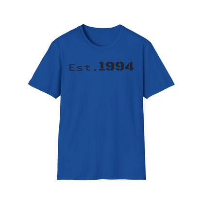Est. 1994 Unisex Softstyle T-Shirt, Vintage Tee for Birthdays, Retro Gift, Casual Wear, Trendy Soft Shirt