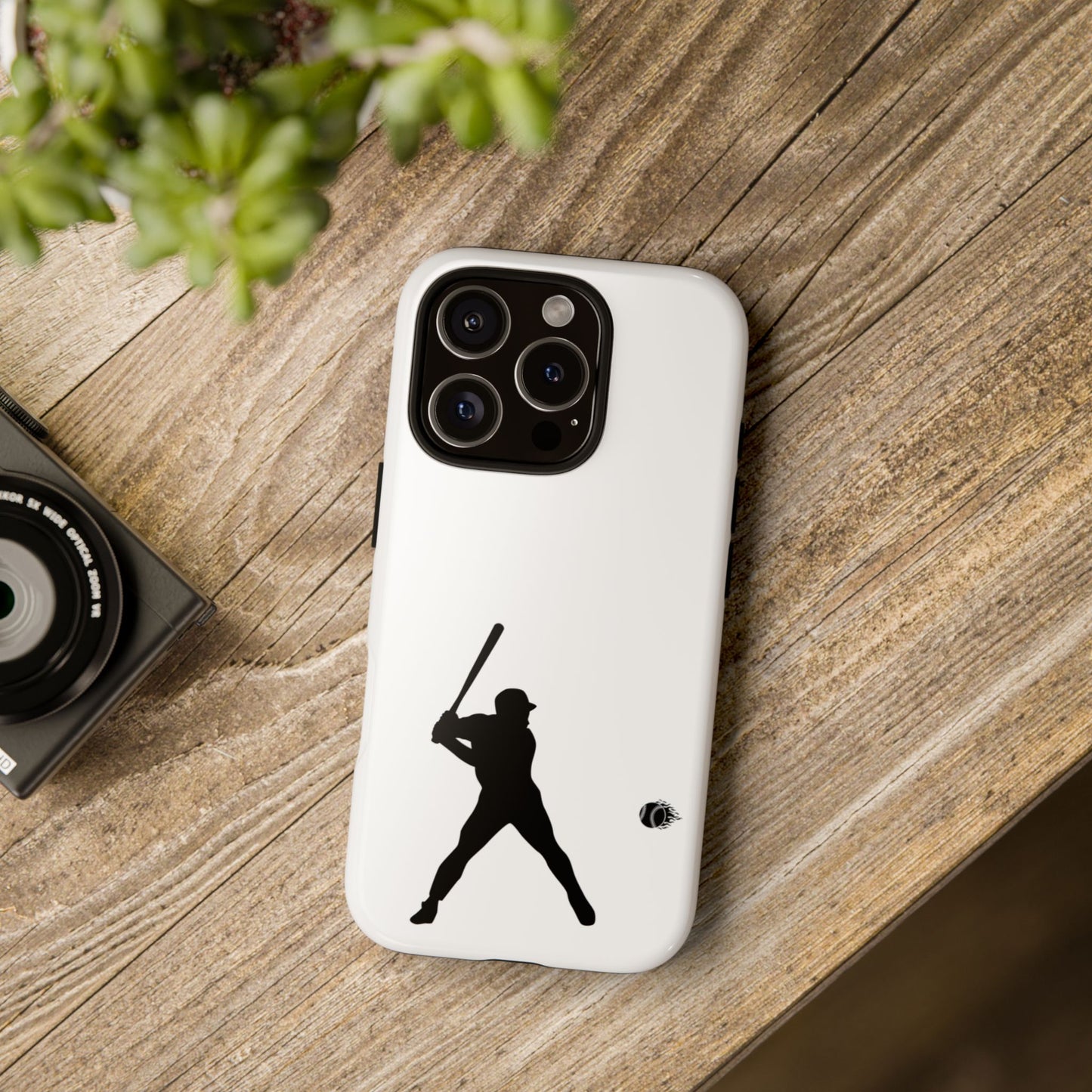 Baseball Phone Case, Sporty Accessories for Fans, Tough Cases, Gift for Athletes, Perfect for Sports Enthusiasts - TRV