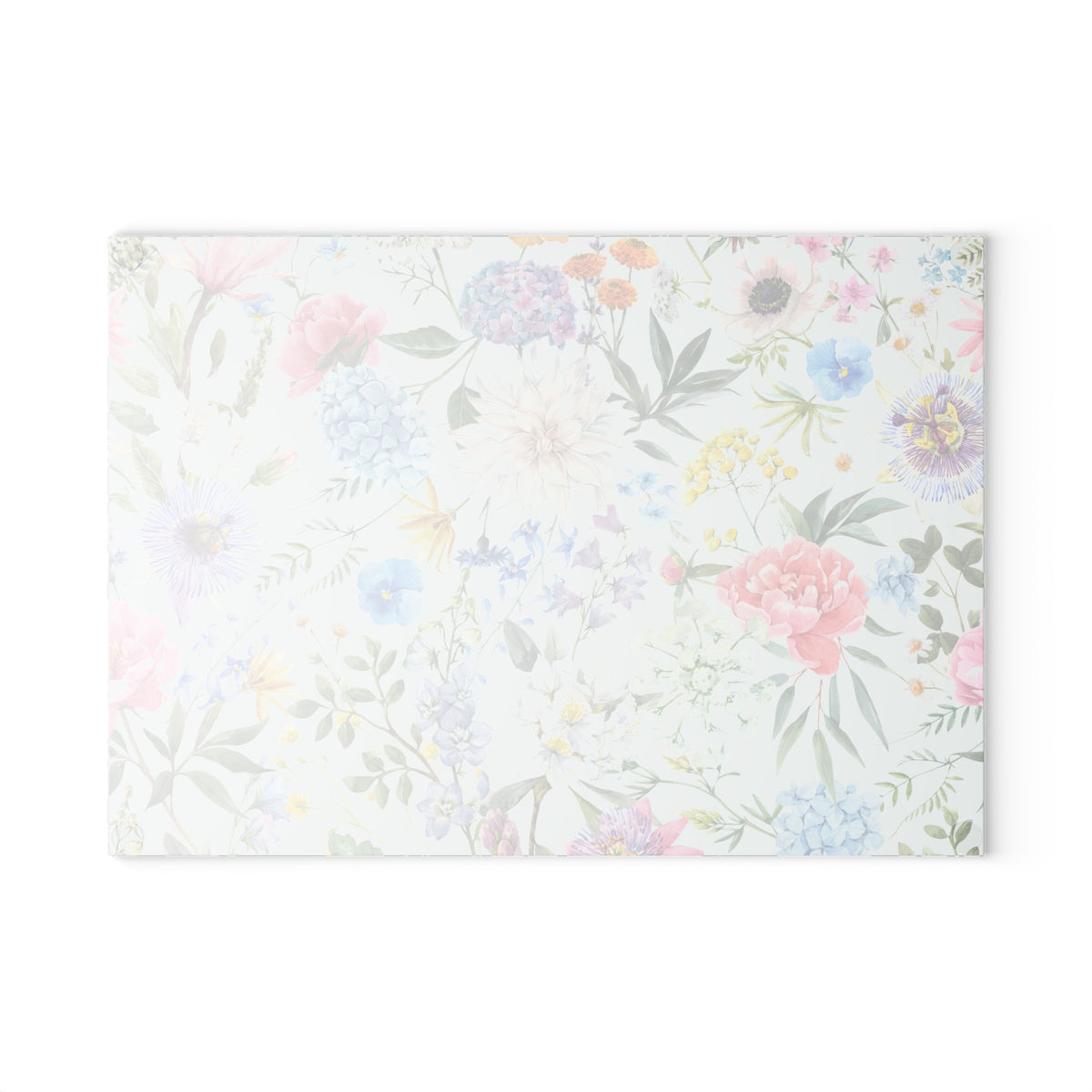 Pastel Garden Floral Glass Cutting Board - view 8