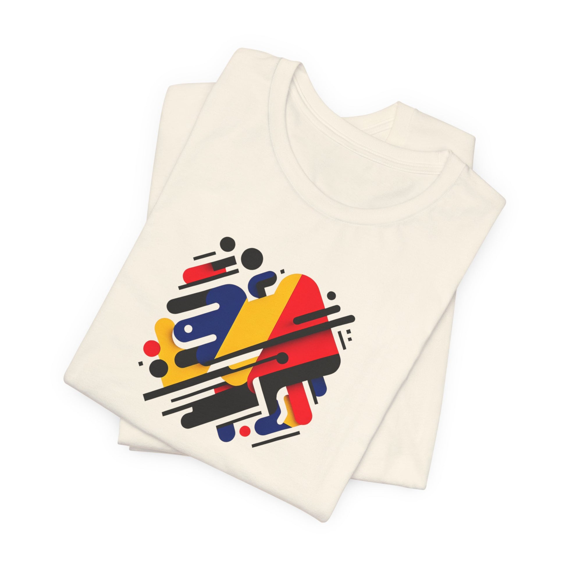 Artistic Heart Unisex Jersey Tee - Vibrant Graphic Tee, Casual Wear, Gift for Art Lovers, Birthday Surprise, Everyday Comfort - TRV