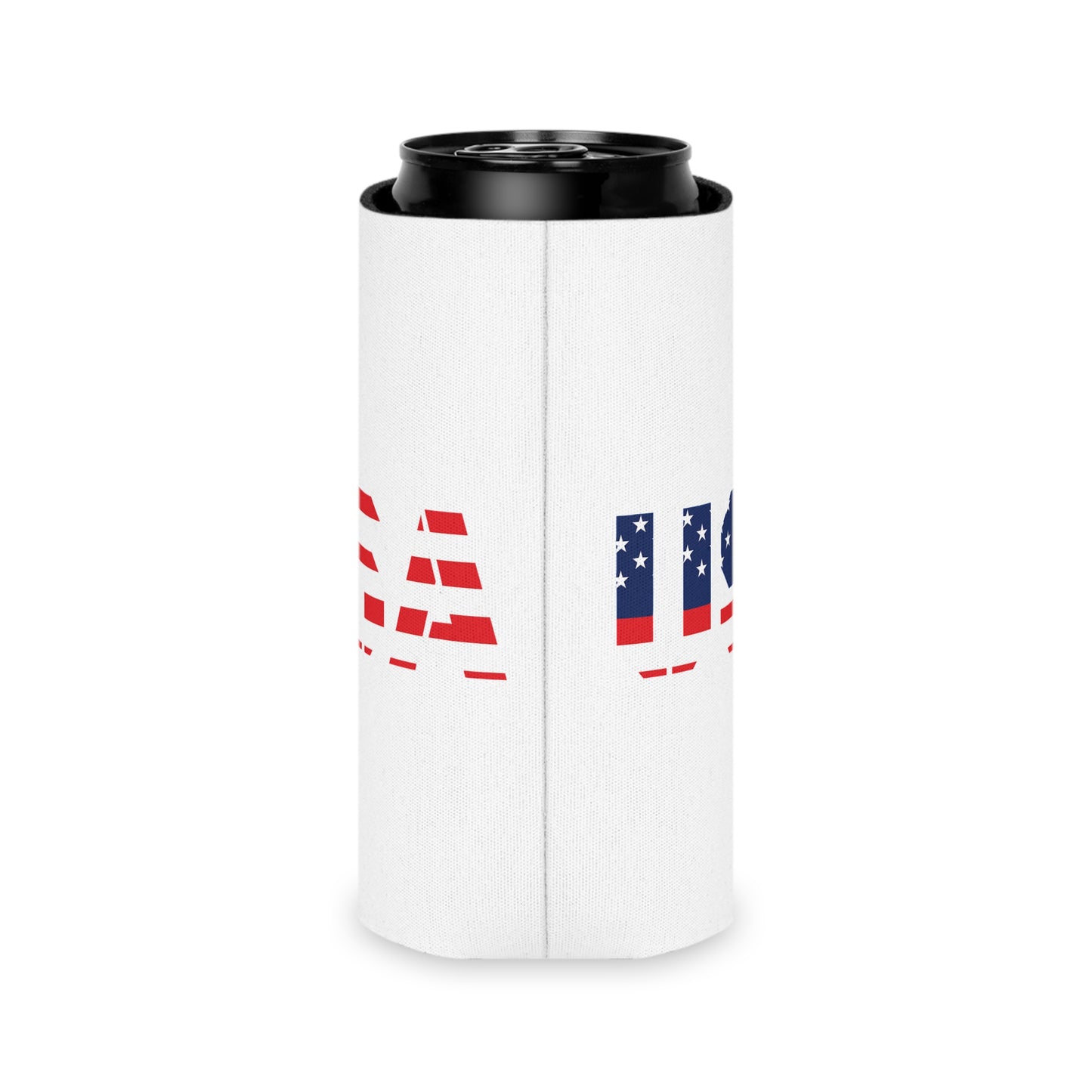 USA Flag Can Cooler – Patriotic Beer Koozie for 4th of July & Memorial Day