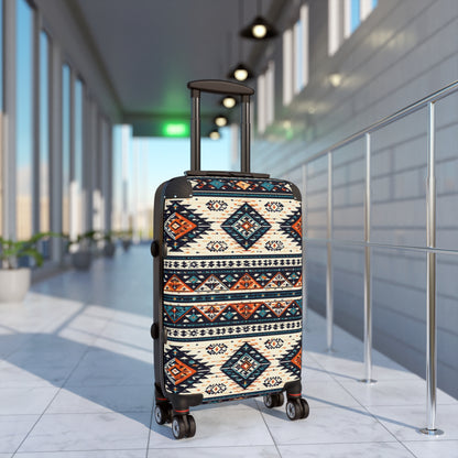Aztec Travel Suitcase – Southwestern Pattern Carry-On Luggage